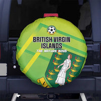 British Virgin Islands Football Spare Tire Cover Come On The Nature Boys