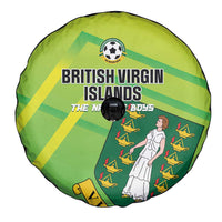 British Virgin Islands Football Spare Tire Cover Come On The Nature Boys