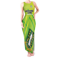 Custom British Virgin Islands Football Tank Maxi Dress Come On The Nature Boys