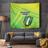British Virgin Islands Football Tapestry Come On The Nature Boys