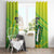 British Virgin Islands Football Window Curtain Come On The Nature Boys