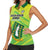 Custom British Virgin Islands Football Women Sleeveless Polo Shirt Come On The Nature Boys