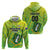 Custom British Virgin Islands Football Zip Hoodie Come On The Nature Boys