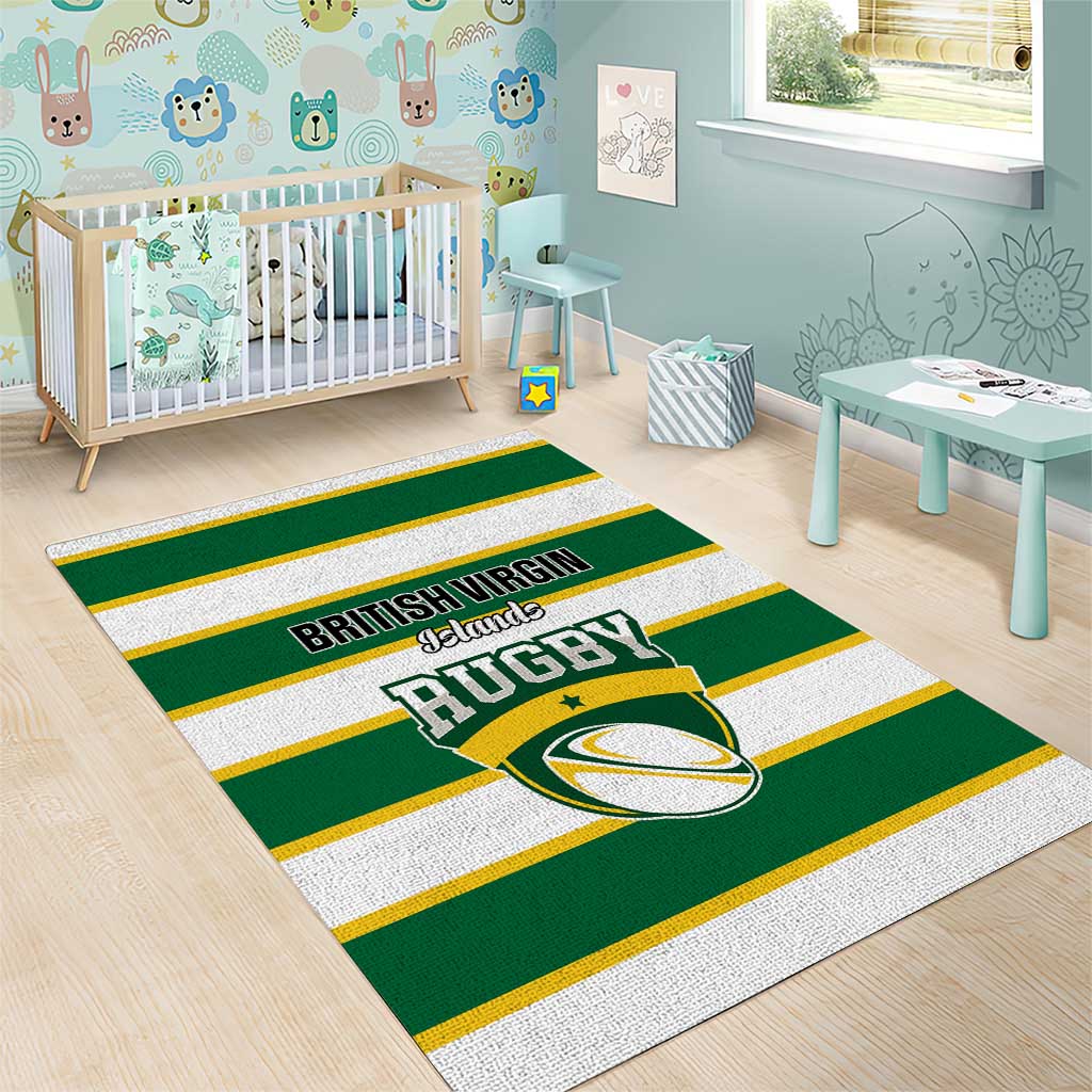 British Virgin Islands Rugby Area Rug Team BVI Go Champions