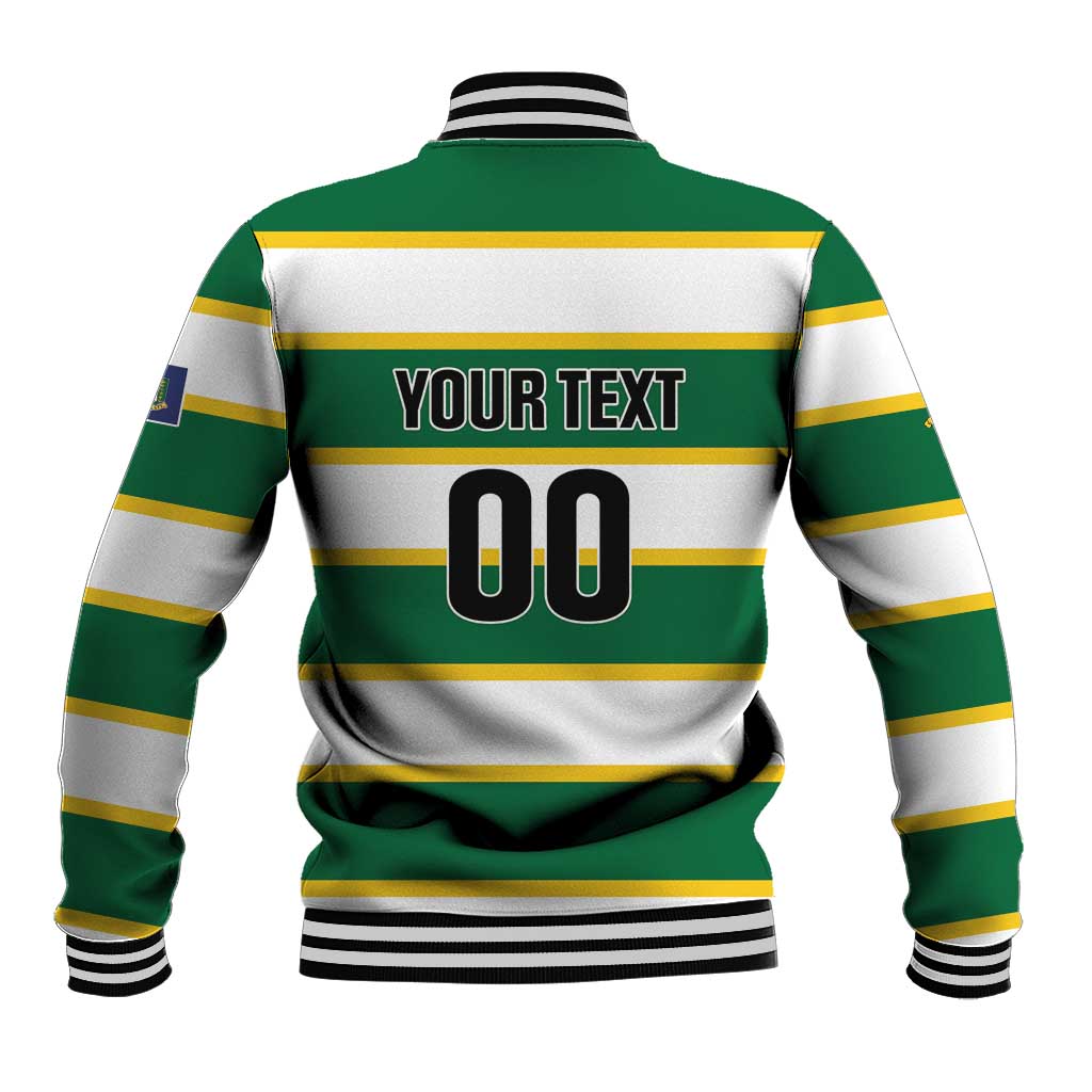 Custom British Virgin Islands Rugby Baseball Jacket Team BVI Go Champions