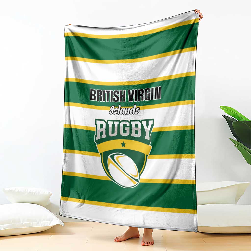 British Virgin Islands Rugby Blanket Team BVI Go Champions