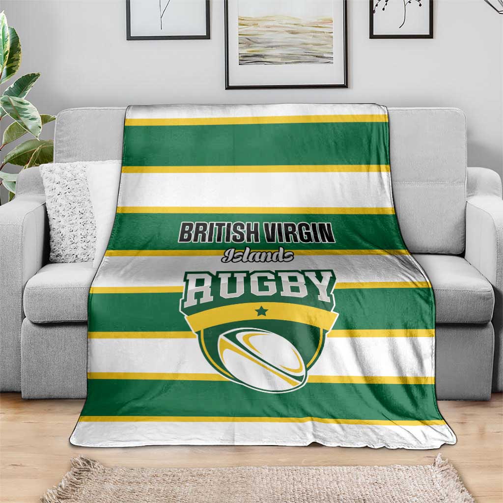 British Virgin Islands Rugby Blanket Team BVI Go Champions