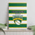British Virgin Islands Rugby Canvas Wall Art Team BVI Go Champions