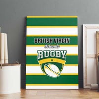 British Virgin Islands Rugby Canvas Wall Art Team BVI Go Champions