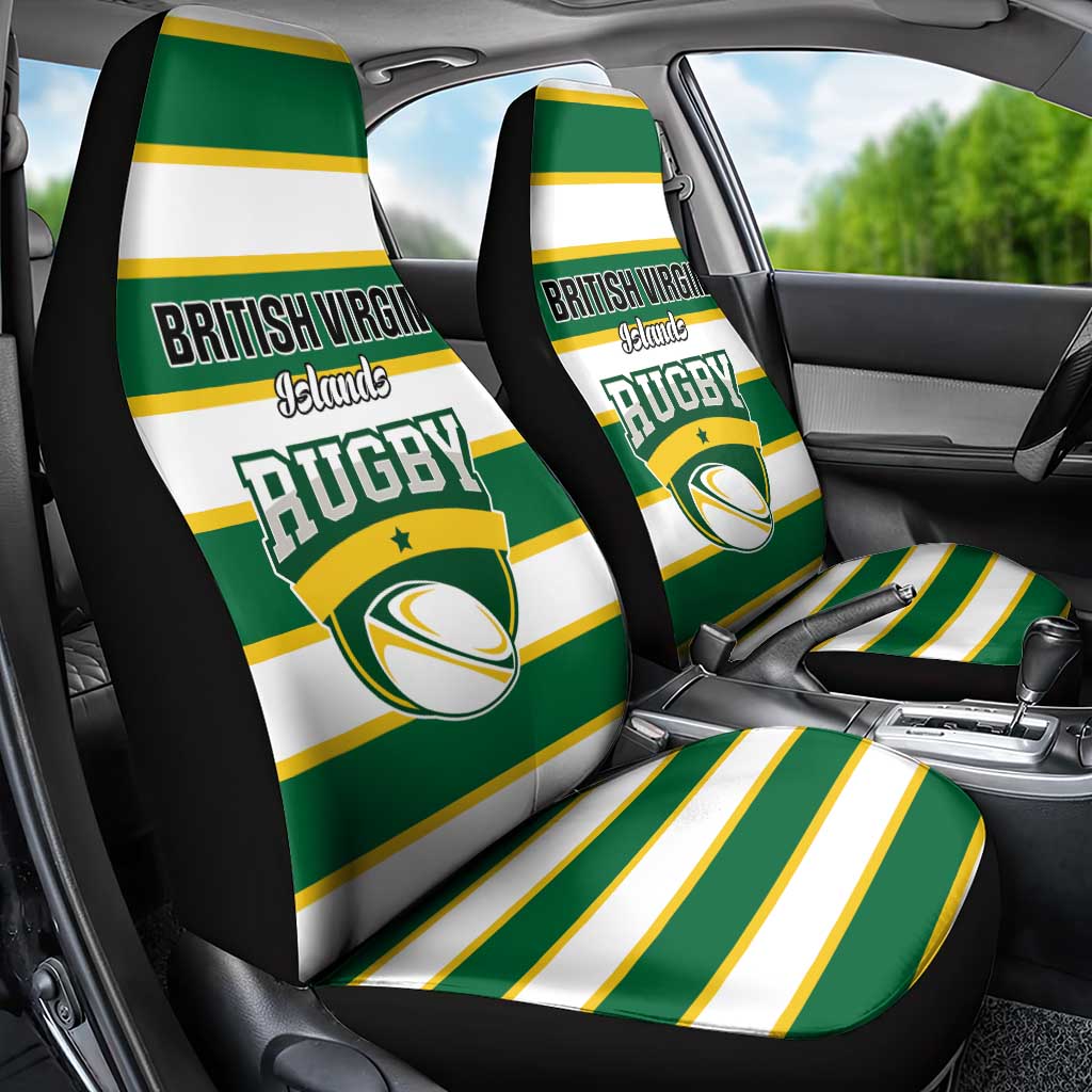 British Virgin Islands Rugby Car Seat Cover Team BVI Go Champions