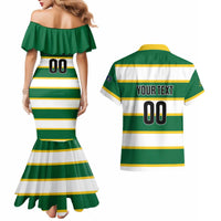 Custom British Virgin Islands Rugby Couples Matching Mermaid Dress and Hawaiian Shirt Team BVI Go Champions
