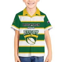 Custom British Virgin Islands Rugby Family Matching Long Sleeve Bodycon Dress and Hawaiian Shirt Team BVI Go Champions