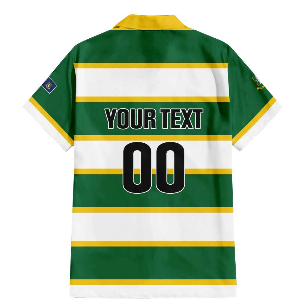 Custom British Virgin Islands Rugby Family Matching Mermaid Dress and Hawaiian Shirt Team BVI Go Champions