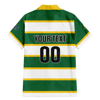 Custom British Virgin Islands Rugby Family Matching Mermaid Dress and Hawaiian Shirt Team BVI Go Champions