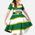 Custom British Virgin Islands Rugby Family Matching Off The Shoulder Long Sleeve Dress and Hawaiian Shirt Team BVI Go Champions