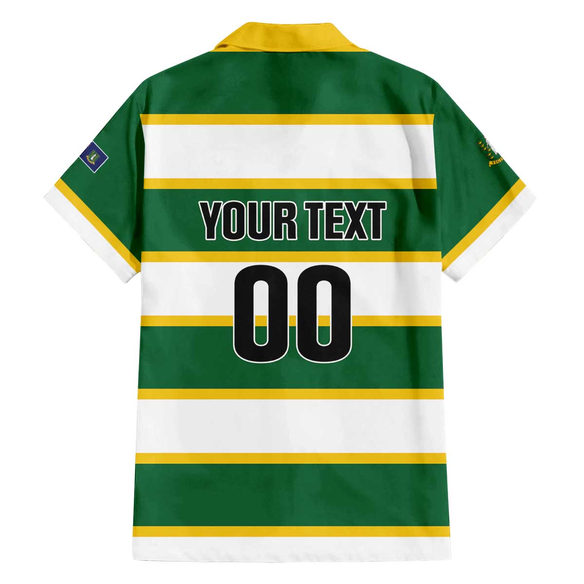 Custom British Virgin Islands Rugby Family Matching Off The Shoulder Long Sleeve Dress and Hawaiian Shirt Team BVI Go Champions