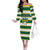 Custom British Virgin Islands Rugby Family Matching Off The Shoulder Long Sleeve Dress and Hawaiian Shirt Team BVI Go Champions