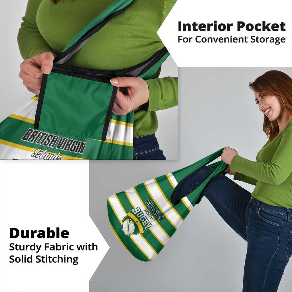 British Virgin Islands Rugby Grocery Bag Team BVI Go Champions