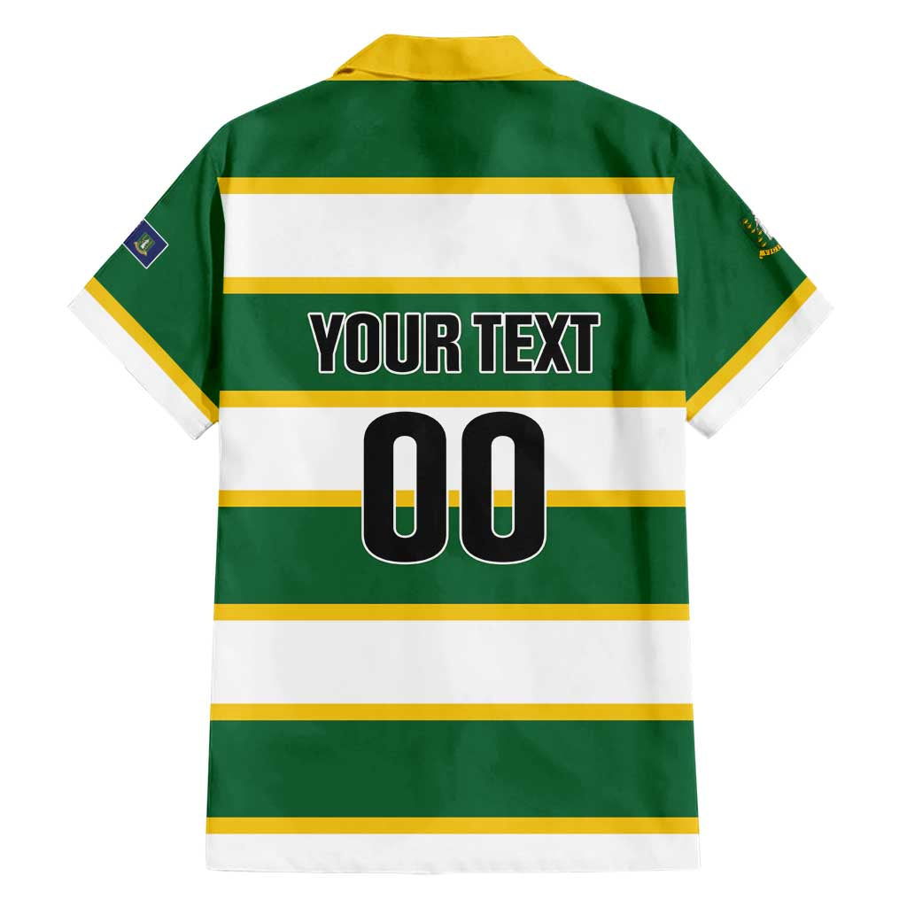 Custom British Virgin Islands Rugby Hawaiian Shirt Team BVI Go Champions