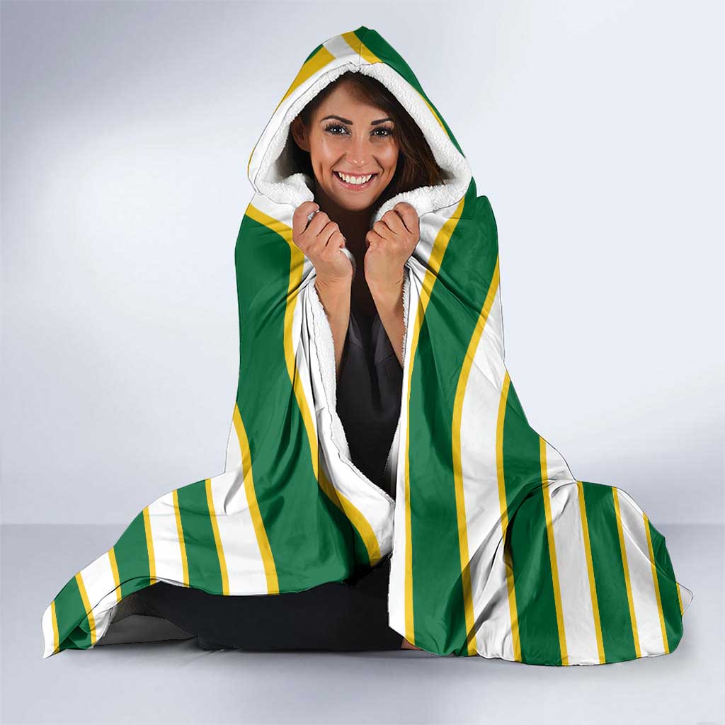 British Virgin Islands Rugby Hooded Blanket Team BVI Go Champions