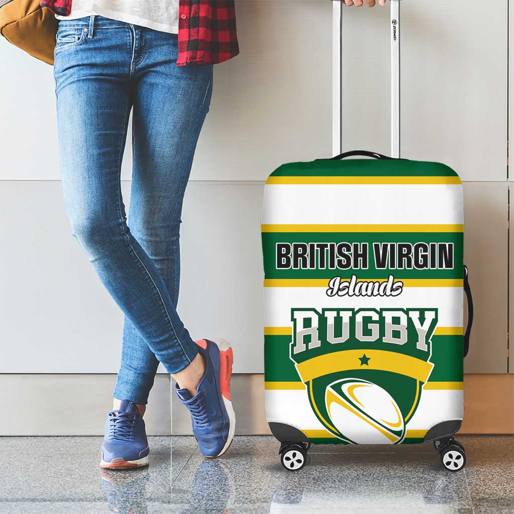 British Virgin Islands Rugby Luggage Cover Team BVI Go Champions