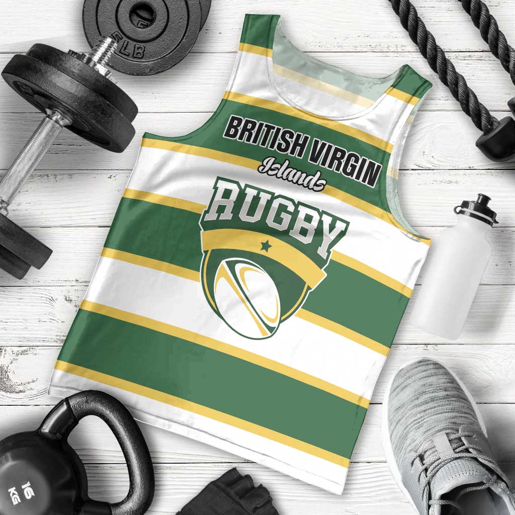 Custom British Virgin Islands Rugby Men Tank Top Team BVI Go Champions