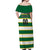 Custom British Virgin Islands Rugby Off Shoulder Maxi Dress Team BVI Go Champions