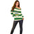 Custom British Virgin Islands Rugby Off Shoulder Sweater Team BVI Go Champions