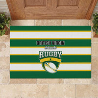 British Virgin Islands Rugby Rubber Doormat Team BVI Go Champions
