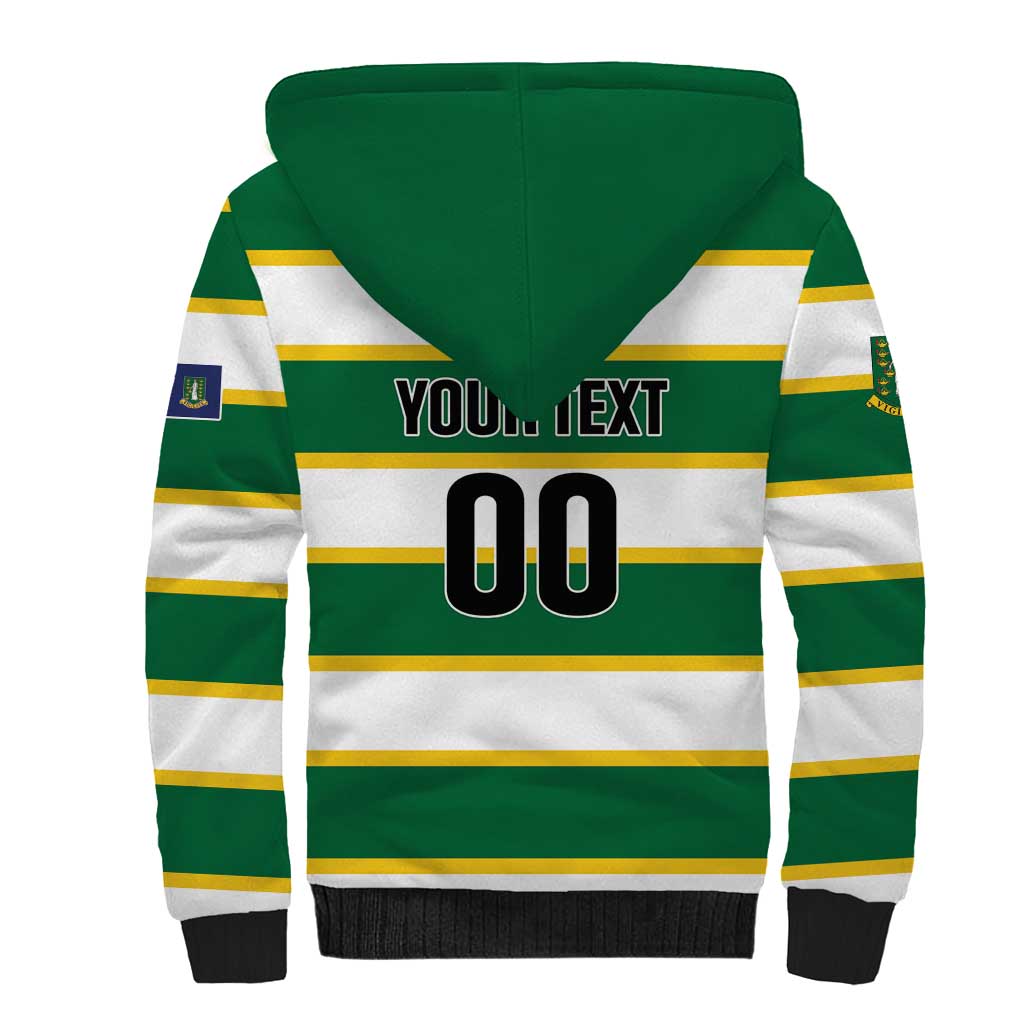 Custom British Virgin Islands Rugby Sherpa Hoodie Team BVI Go Champions