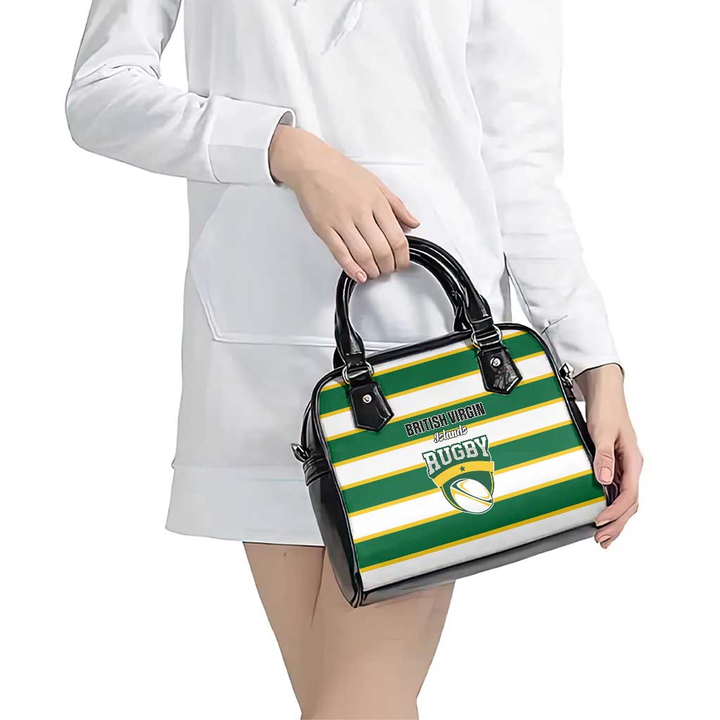 British Virgin Islands Rugby Shoulder Handbag Team BVI Go Champions