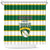 British Virgin Islands Rugby Shower Curtain Team BVI Go Champions