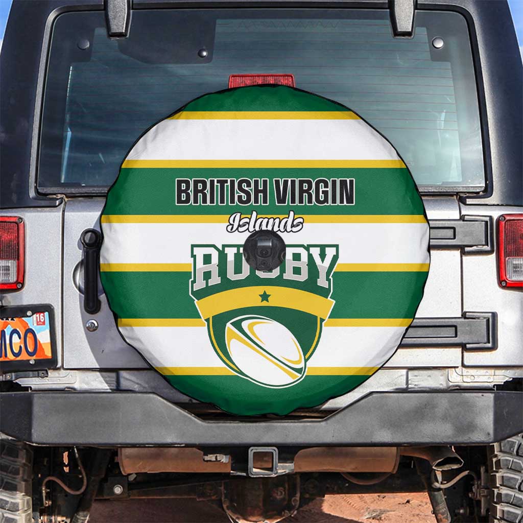 British Virgin Islands Rugby Spare Tire Cover Team BVI Go Champions