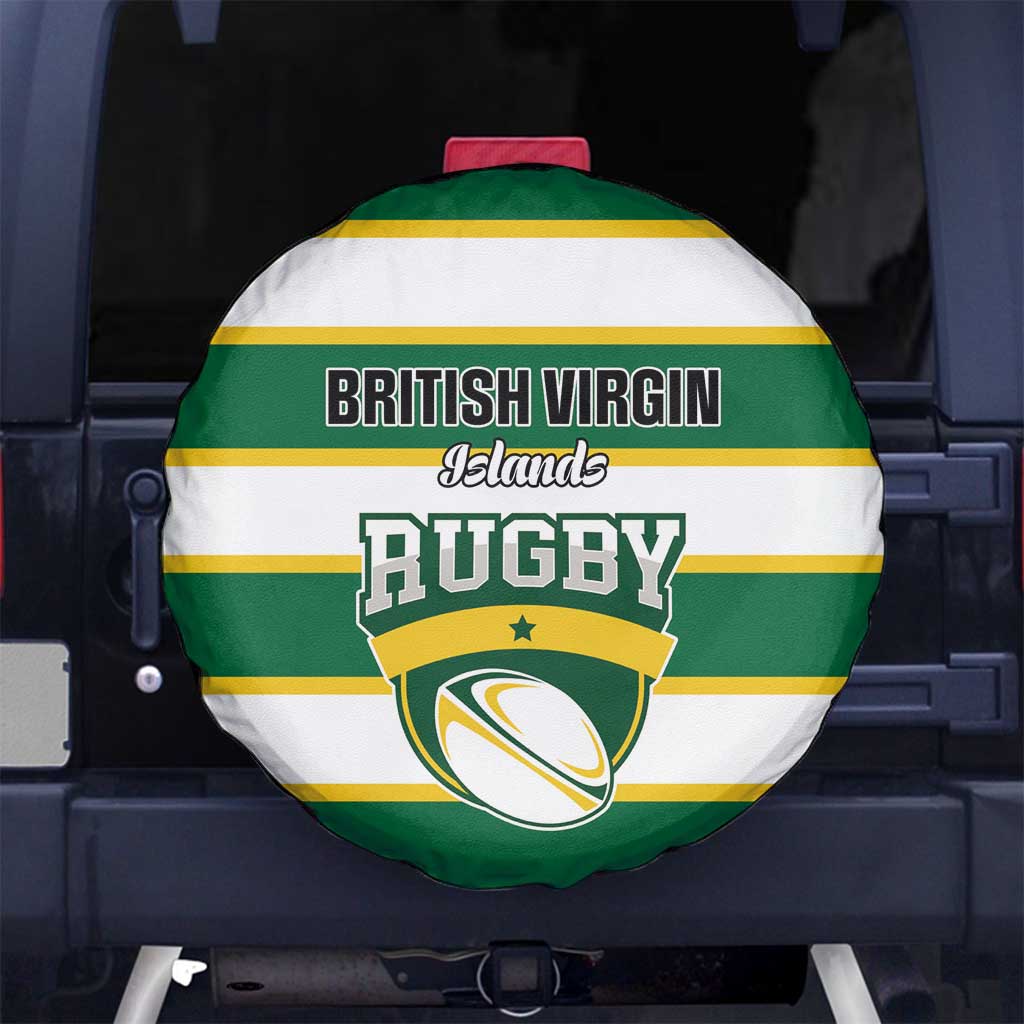 British Virgin Islands Rugby Spare Tire Cover Team BVI Go Champions