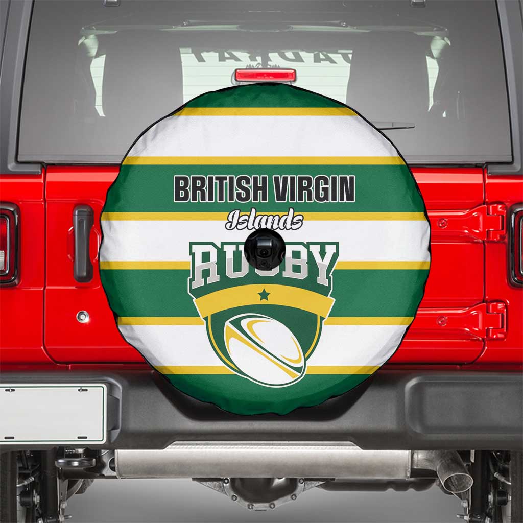 British Virgin Islands Rugby Spare Tire Cover Team BVI Go Champions
