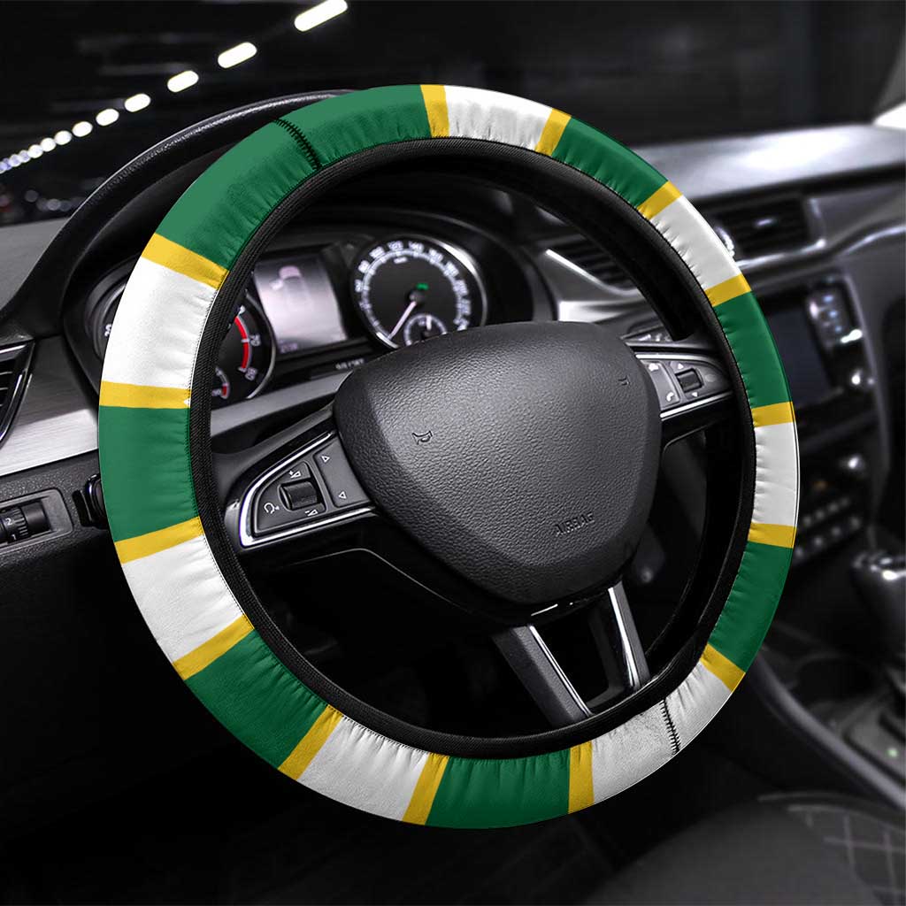 British Virgin Islands Rugby Steering Wheel Cover Team BVI Go Champions