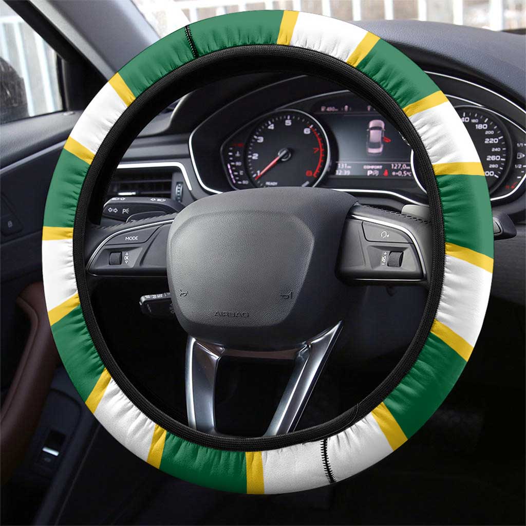 British Virgin Islands Rugby Steering Wheel Cover Team BVI Go Champions