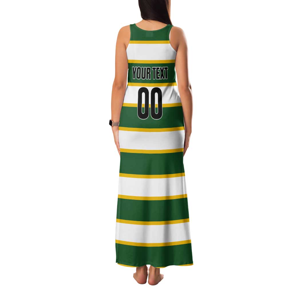 Custom British Virgin Islands Rugby Tank Maxi Dress Team BVI Go Champions