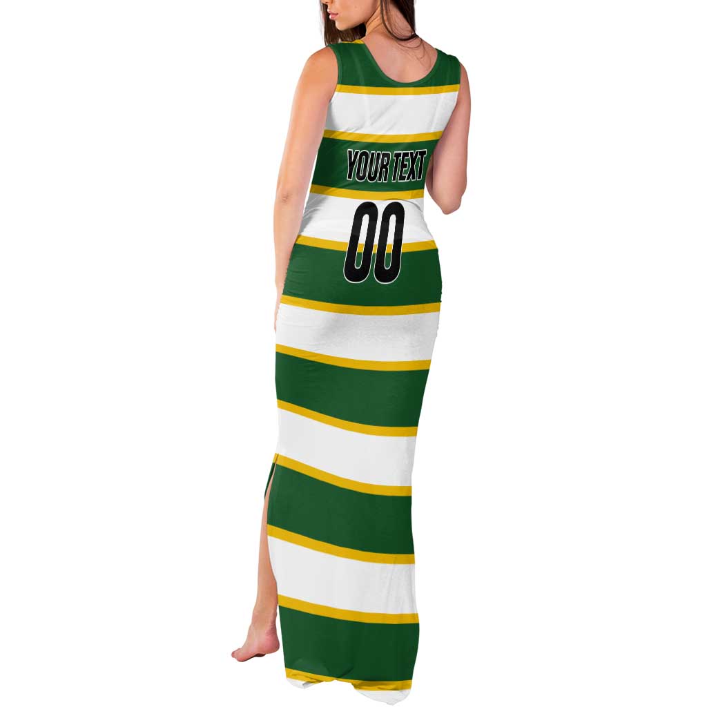 Custom British Virgin Islands Rugby Tank Maxi Dress Team BVI Go Champions