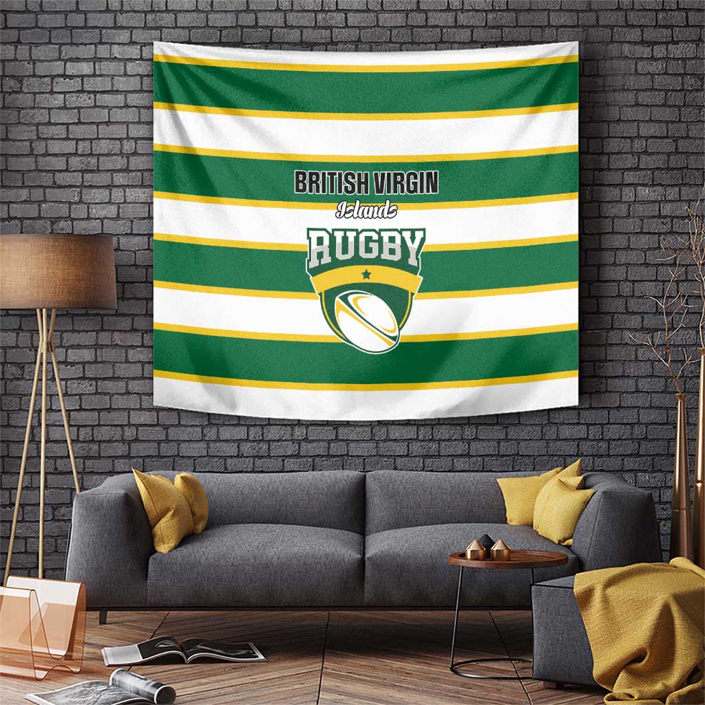 British Virgin Islands Rugby Tapestry Team BVI Go Champions