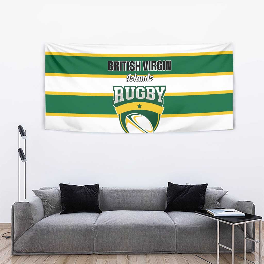 British Virgin Islands Rugby Tapestry Team BVI Go Champions