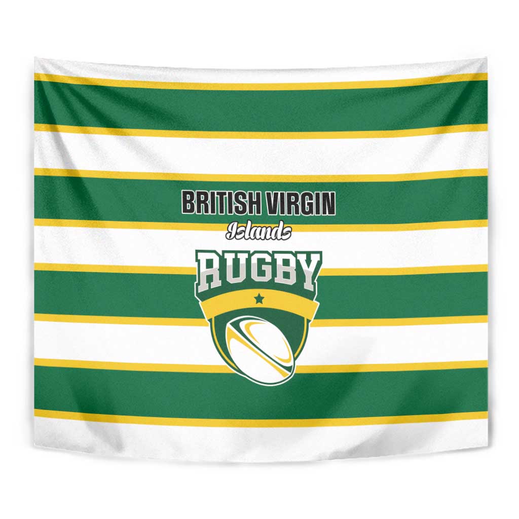 British Virgin Islands Rugby Tapestry Team BVI Go Champions