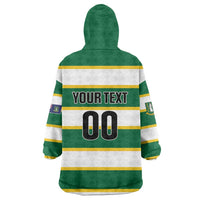 Custom British Virgin Islands Rugby Wearable Blanket Hoodie Team BVI Go Champions