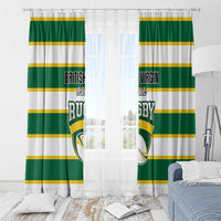 British Virgin Islands Rugby Window Curtain Team BVI Go Champions