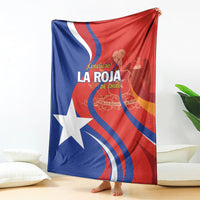 Chile 2024 Football Blanket Concurso La Roja