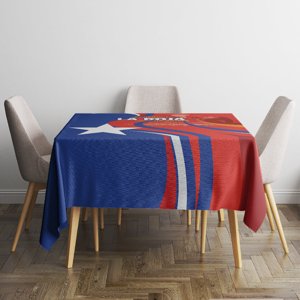 Chile 2024 Football Tablecloth Concurso La Roja - Wonder Print Shop