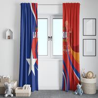 Chile 2024 Football Window Curtain Concurso La Roja - Wonder Print Shop