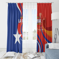 Chile 2024 Football Window Curtain Concurso La Roja - Wonder Print Shop