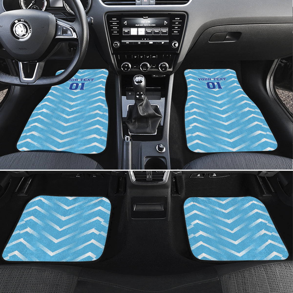 Uruguay 2024 Football Car Mats Come On La Celeste