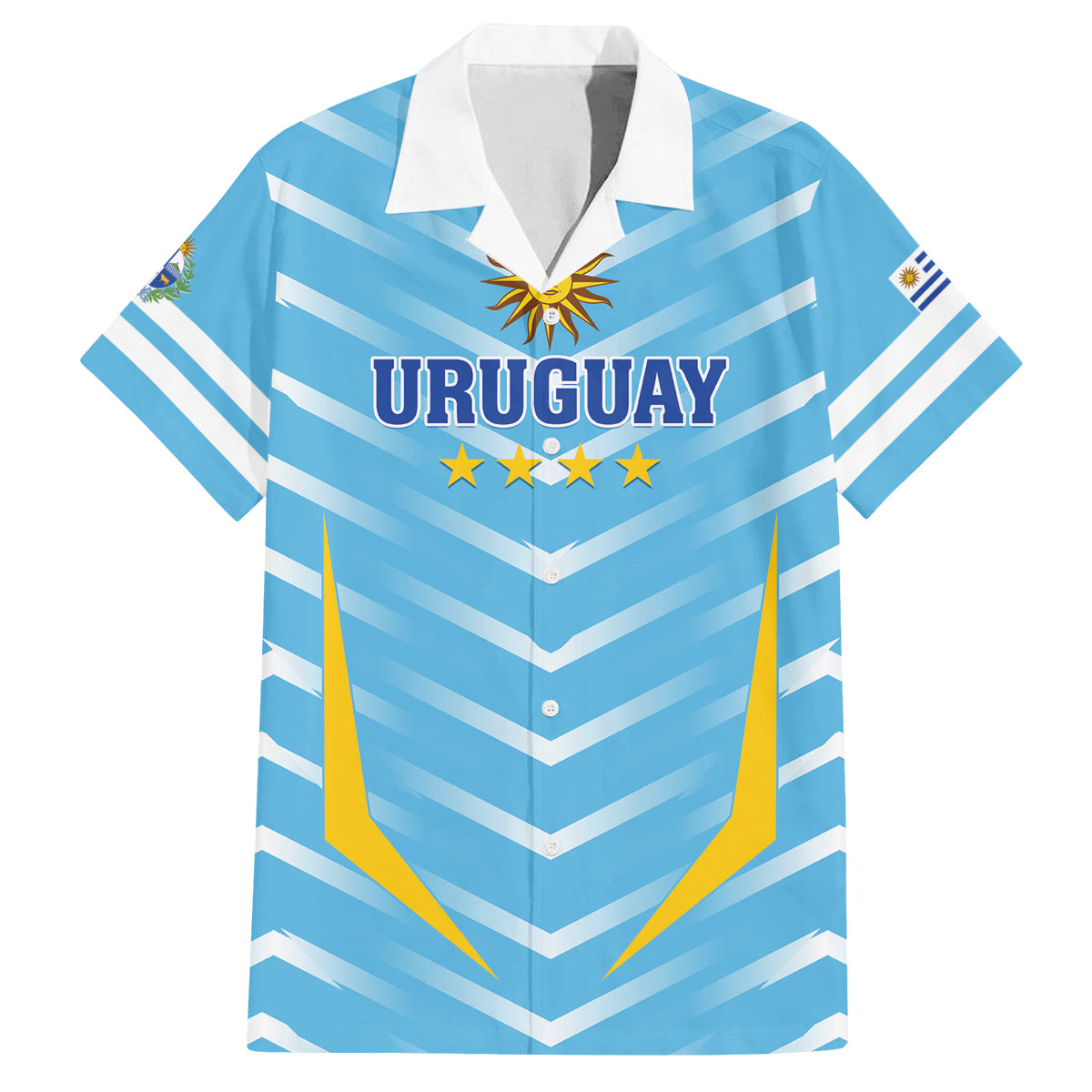 Personalized Uruguay 2024 Football Family Matching Long Sleeve Bodycon Dress and Hawaiian Shirt Come On La Celeste - Wonder Print Shop
